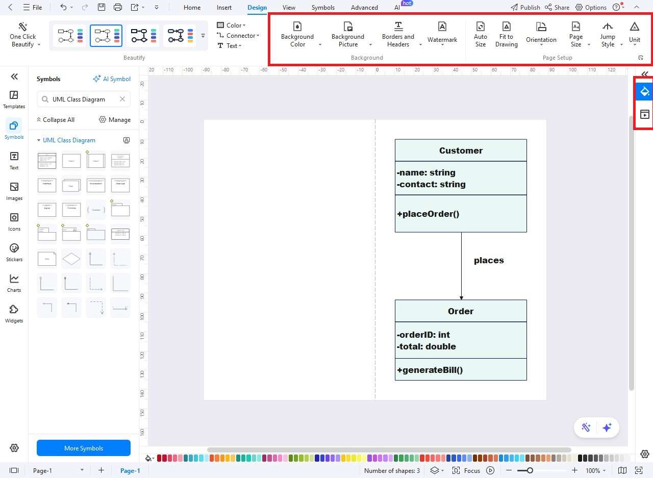 Restaurant class step 5