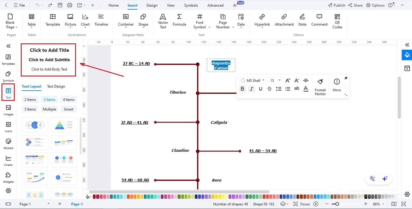 Text-Added-to-Timeline