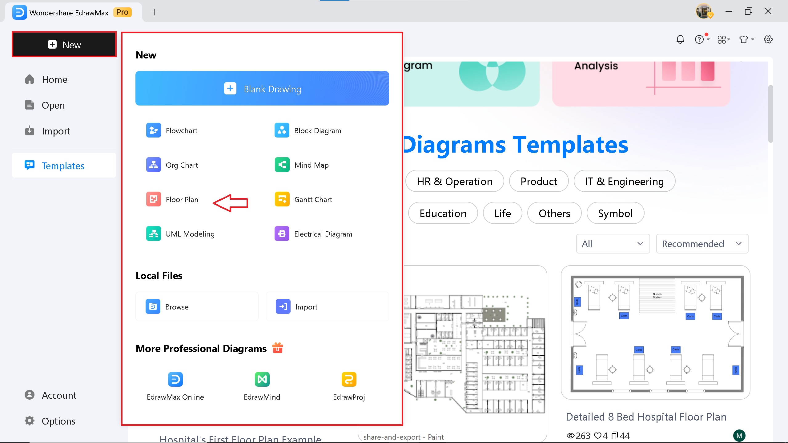new canvas features on EdrawMax