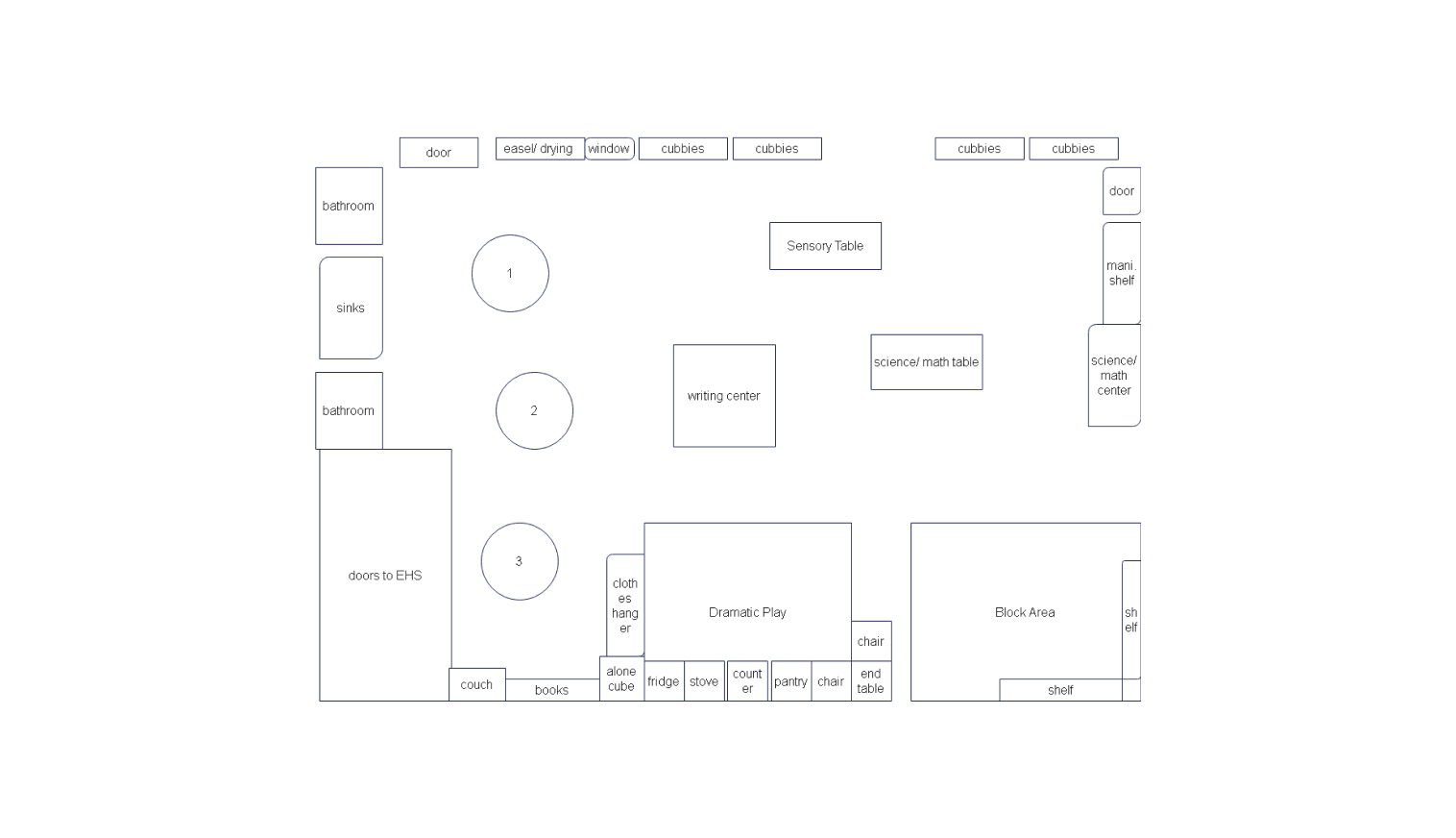 school layout template on EdrawMax