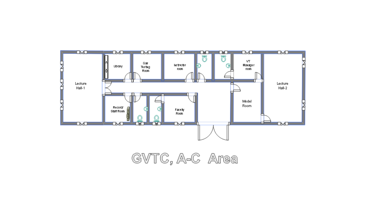 school layout template on EdrawMax