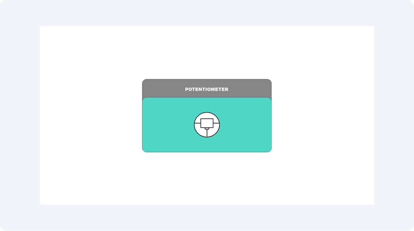 Potentiometer-Symbol