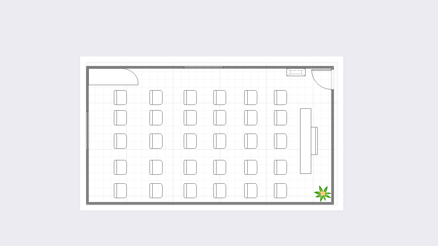 seating chart on EdrawMax