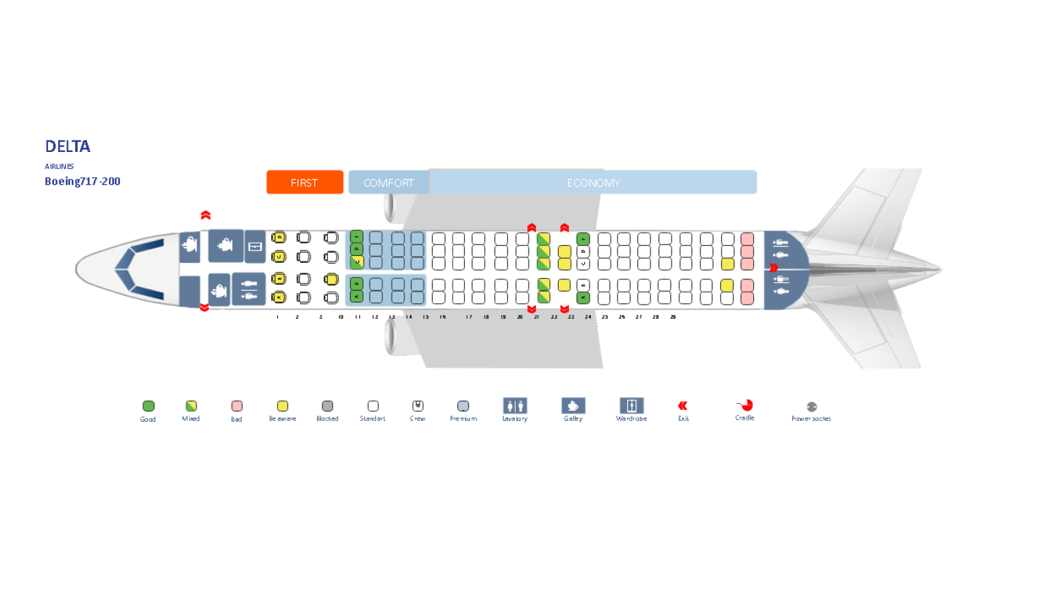 seating chart template on EdrawMax