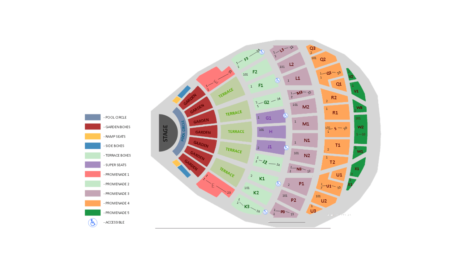 seating chart template on EdrawMax