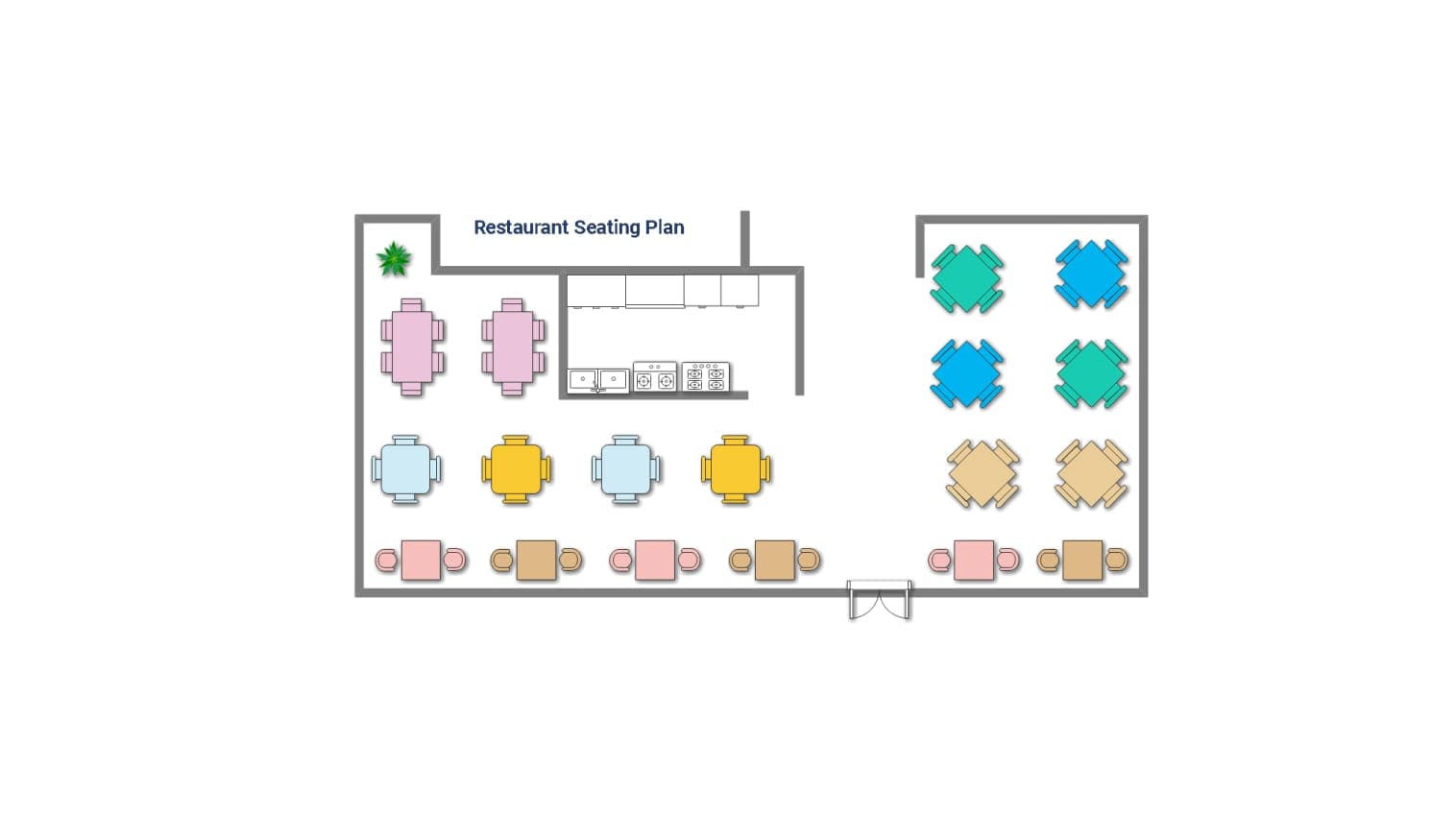 seating-chart-restaurant-seating-chart-on-EdrawMax