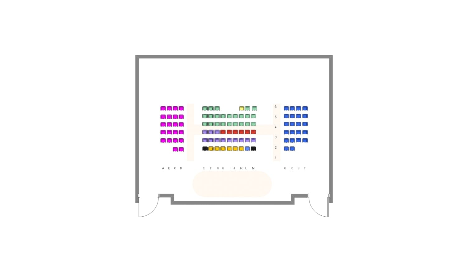 seating-chart-movie-theater-seating-chart-on-EdrawMax