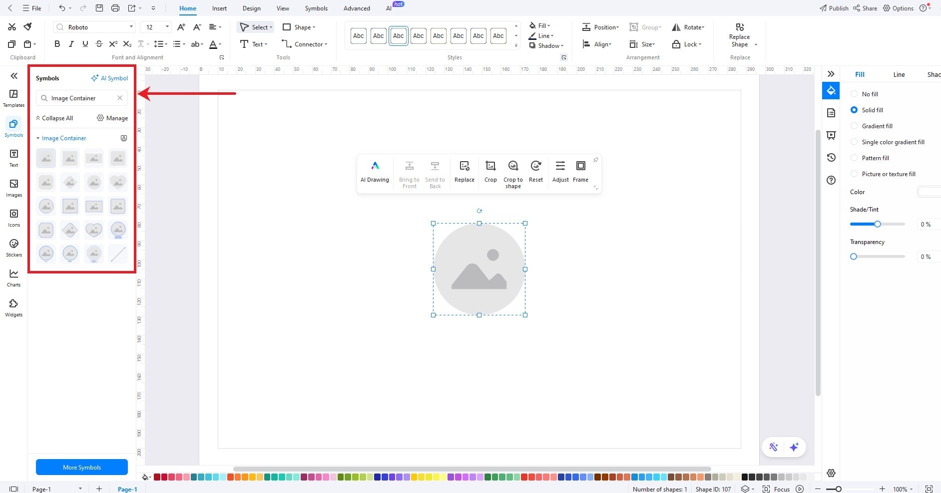 add shapes