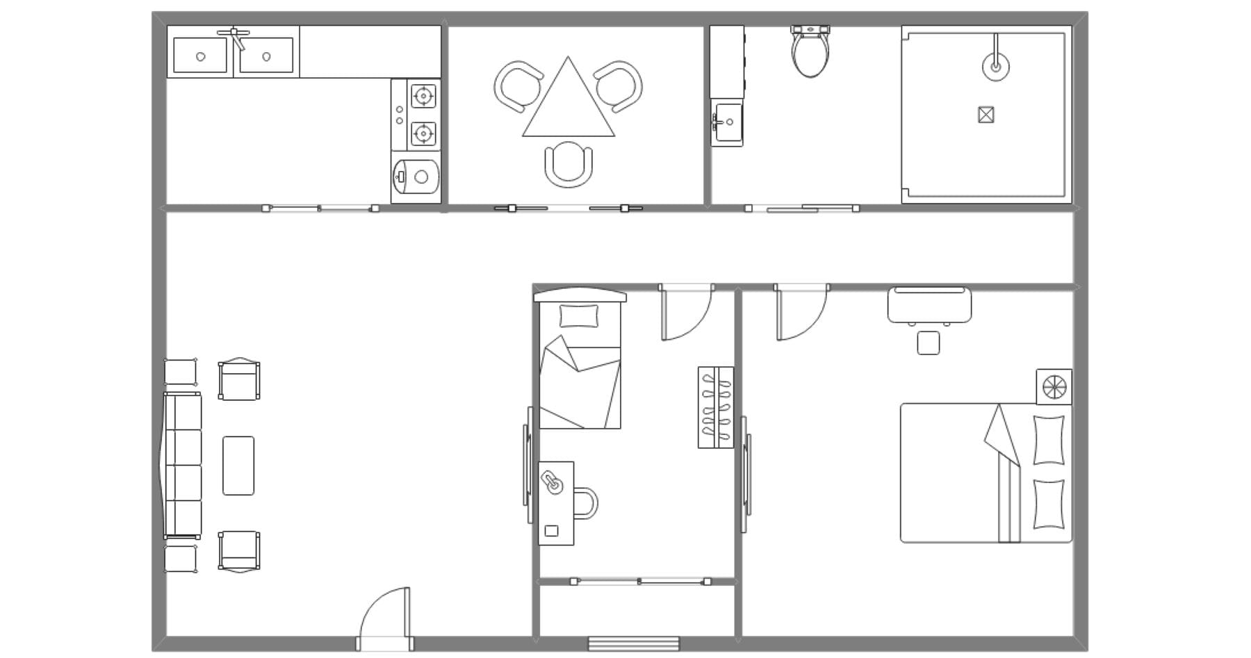 home plan template edrawmax