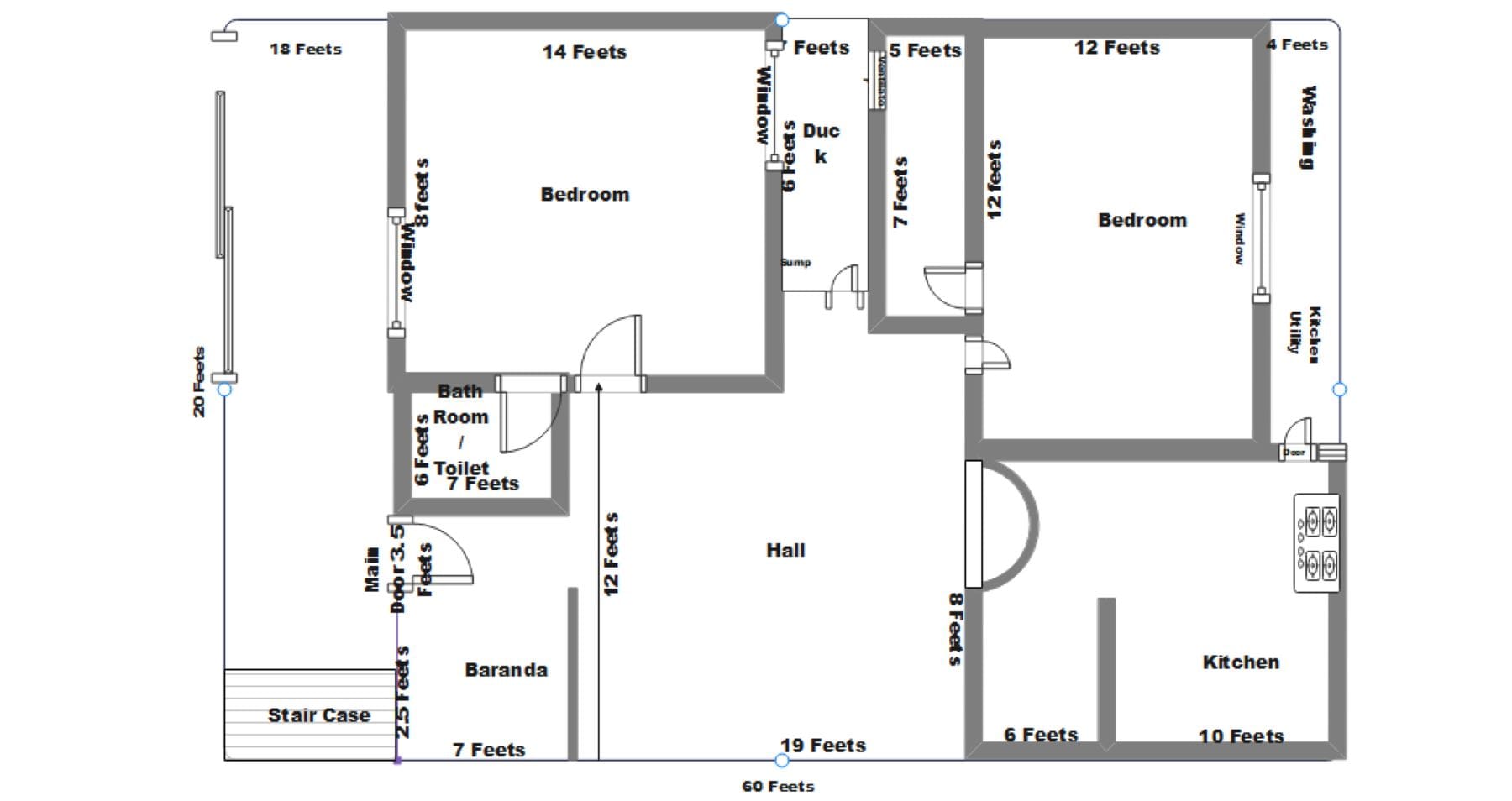 edrawmax home plan template
