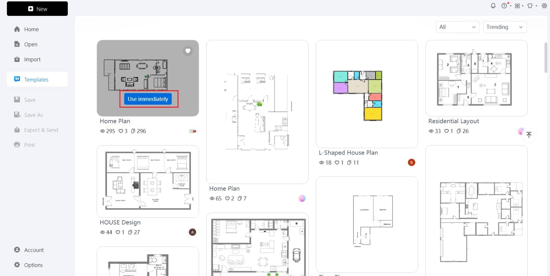 templates gallery for edrawmax