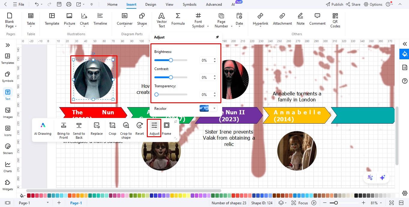 Schritt 6: Bilder hochladen und anpassen