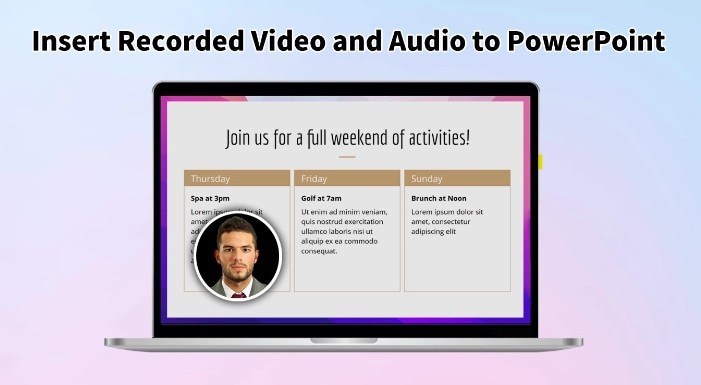 screen and voice recorder banner