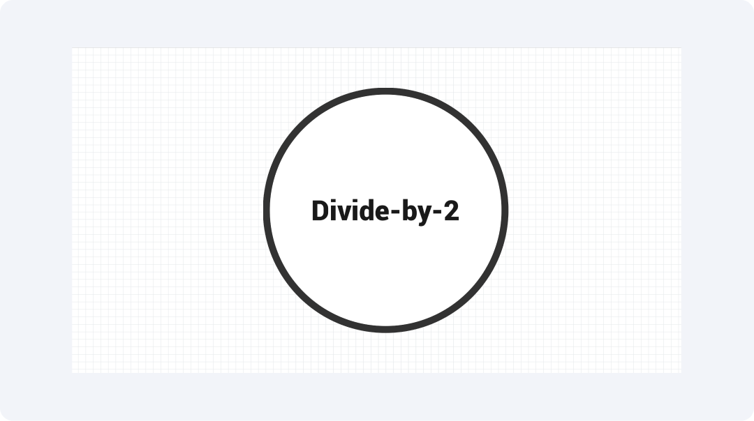 divide-by-2-counter-symbol