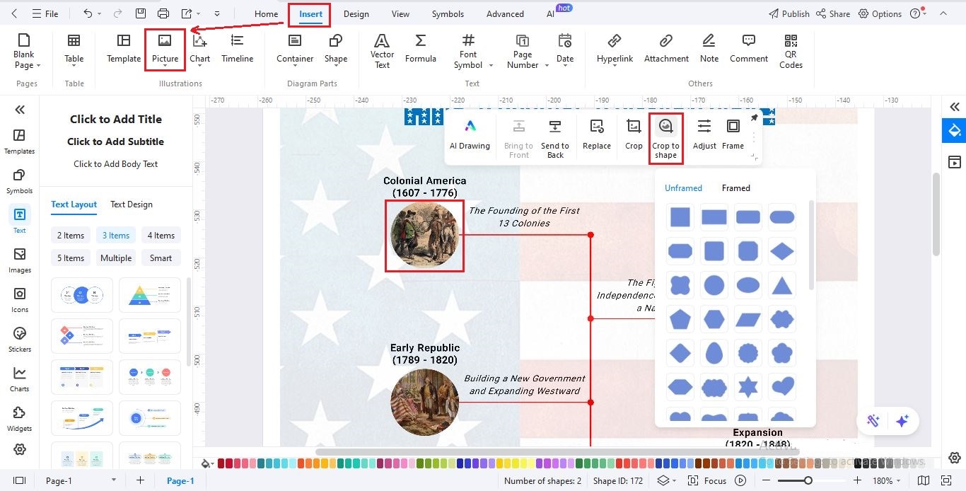 step insert thumbnail images