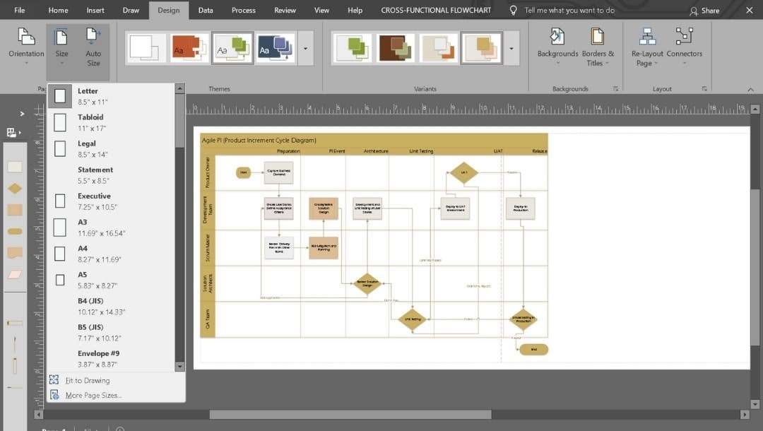 Visio page layout-Adjusting before exporting vsdx to svg