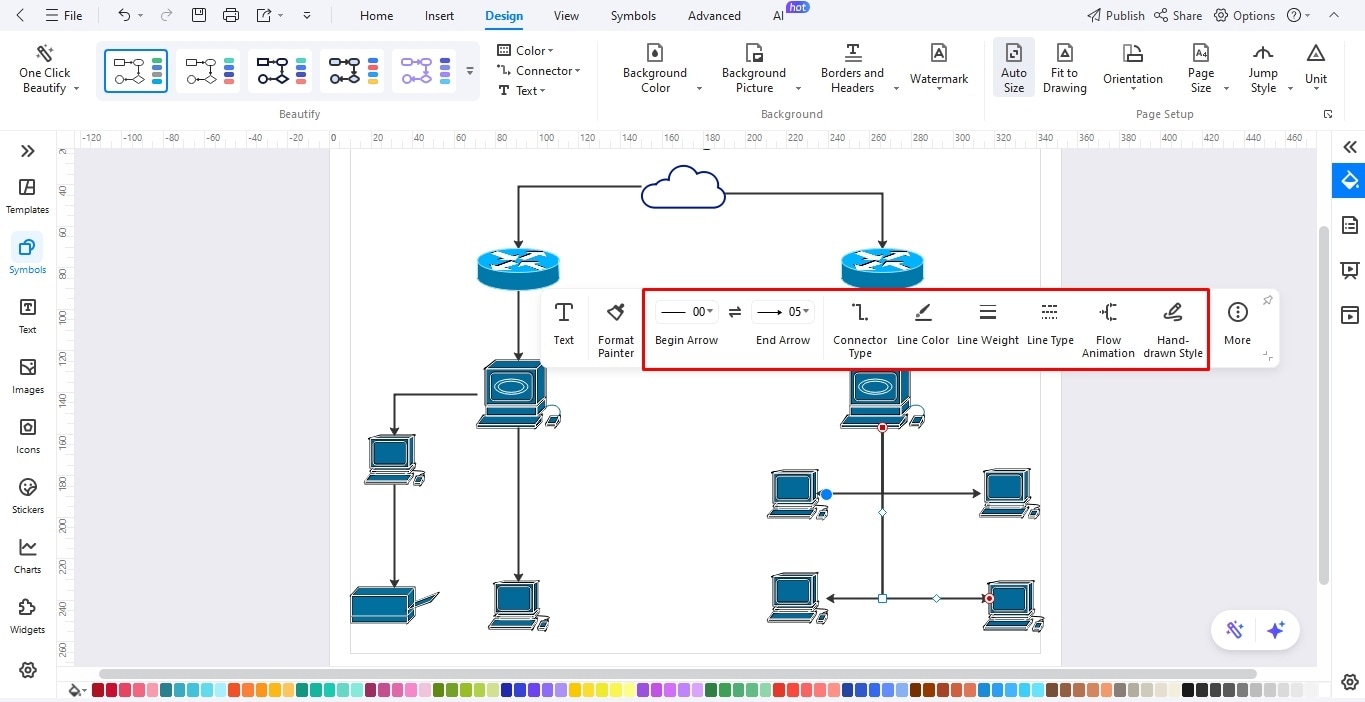 establish-links-wan-equipment-edrawmax