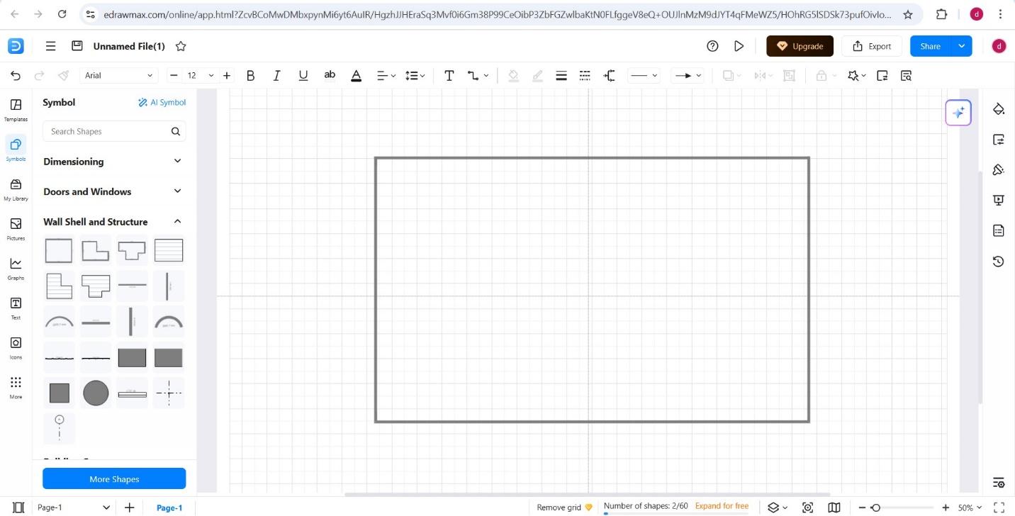 step 4 of making warehouse layout from scratch
