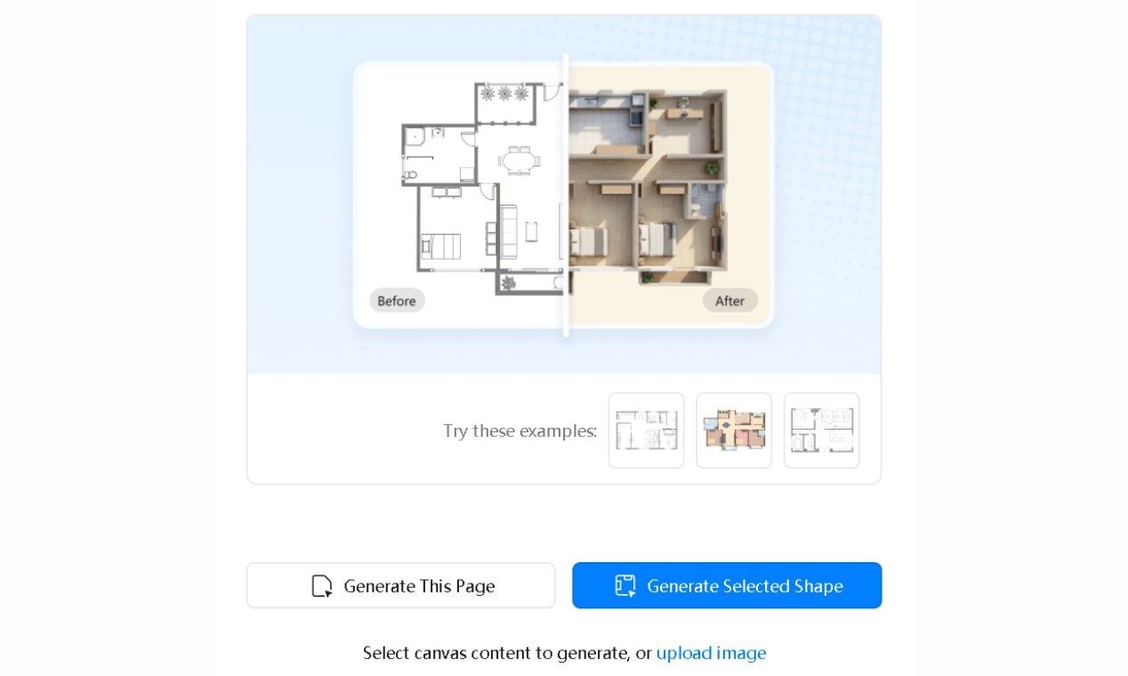 EdrawMax-Before and after preview