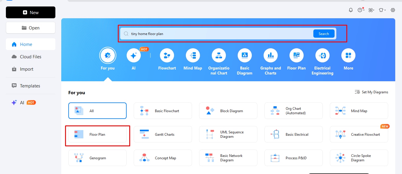 step 2 online floor plan creator dashboard