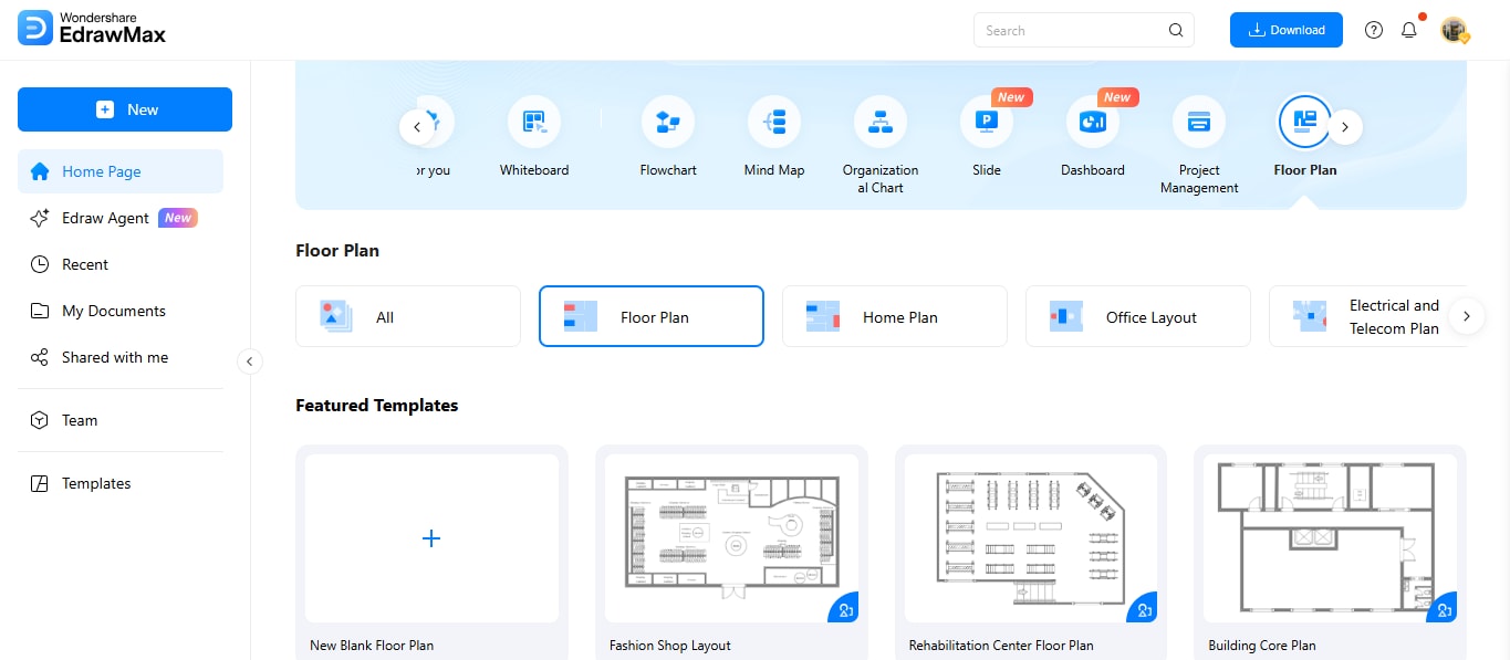 step 3 floor plan template options
