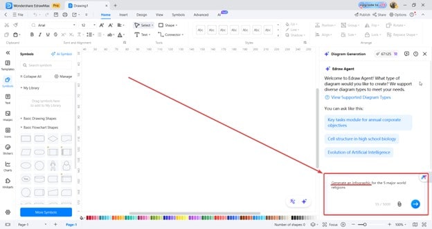 edraw agent infographics