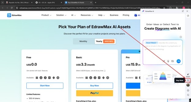 edrawmax pricing ball