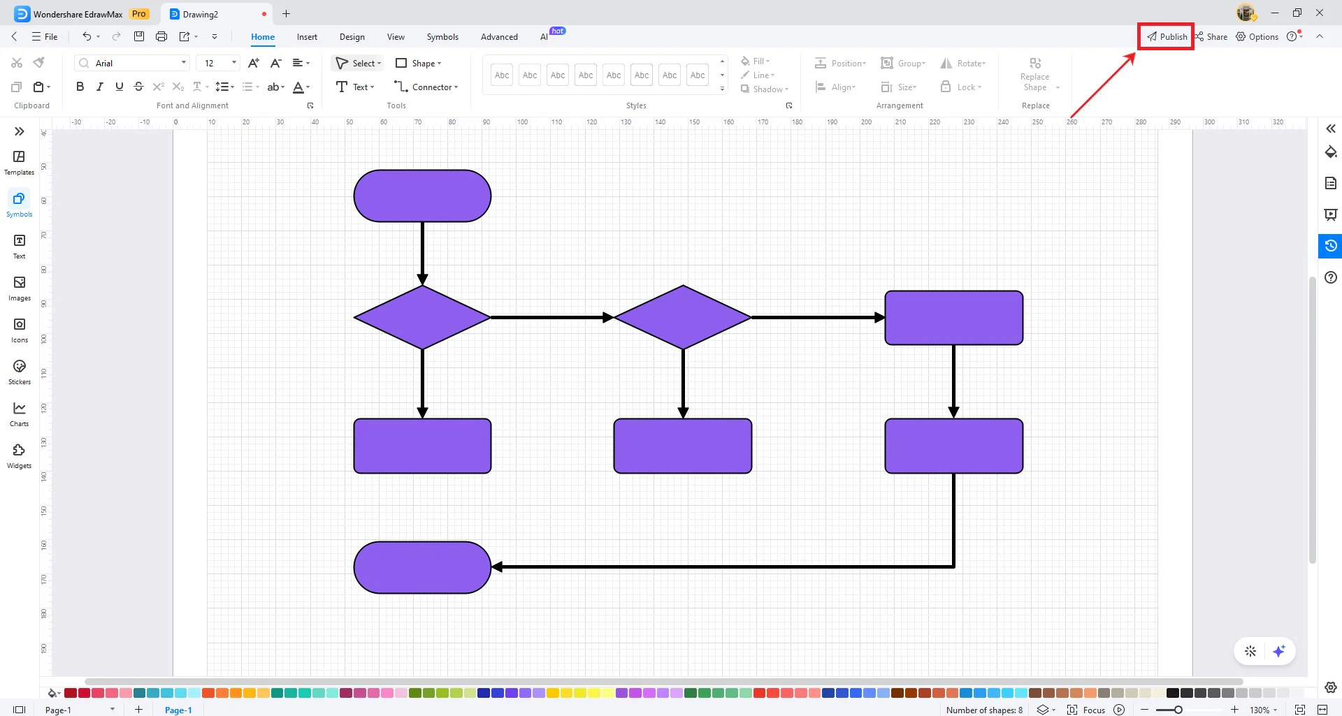 publish to template gallery feature