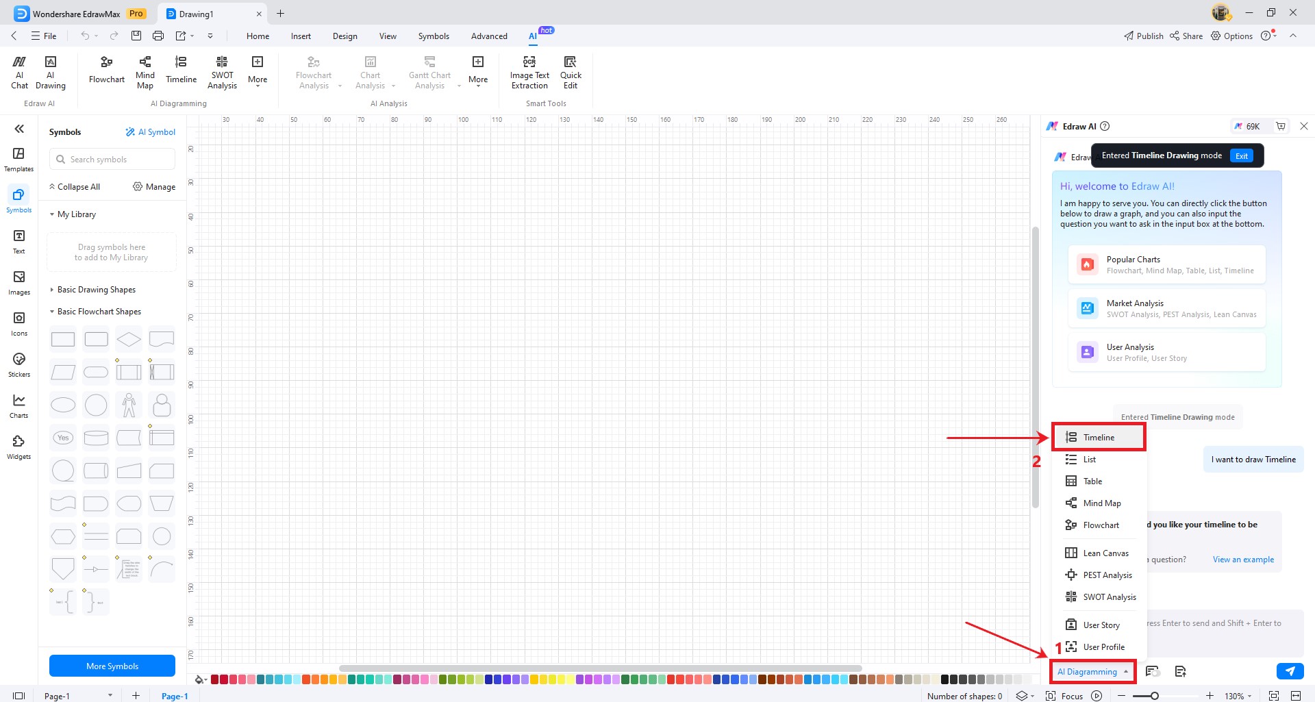 enter ai timeline method 2