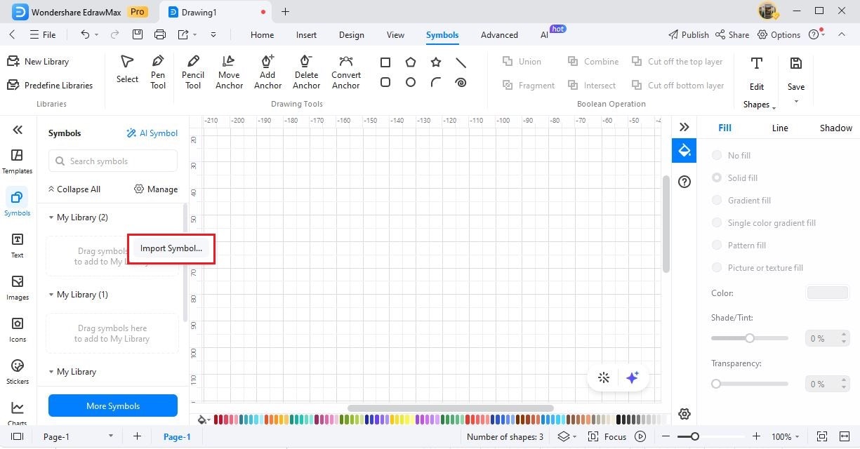 edrawmax import symbols