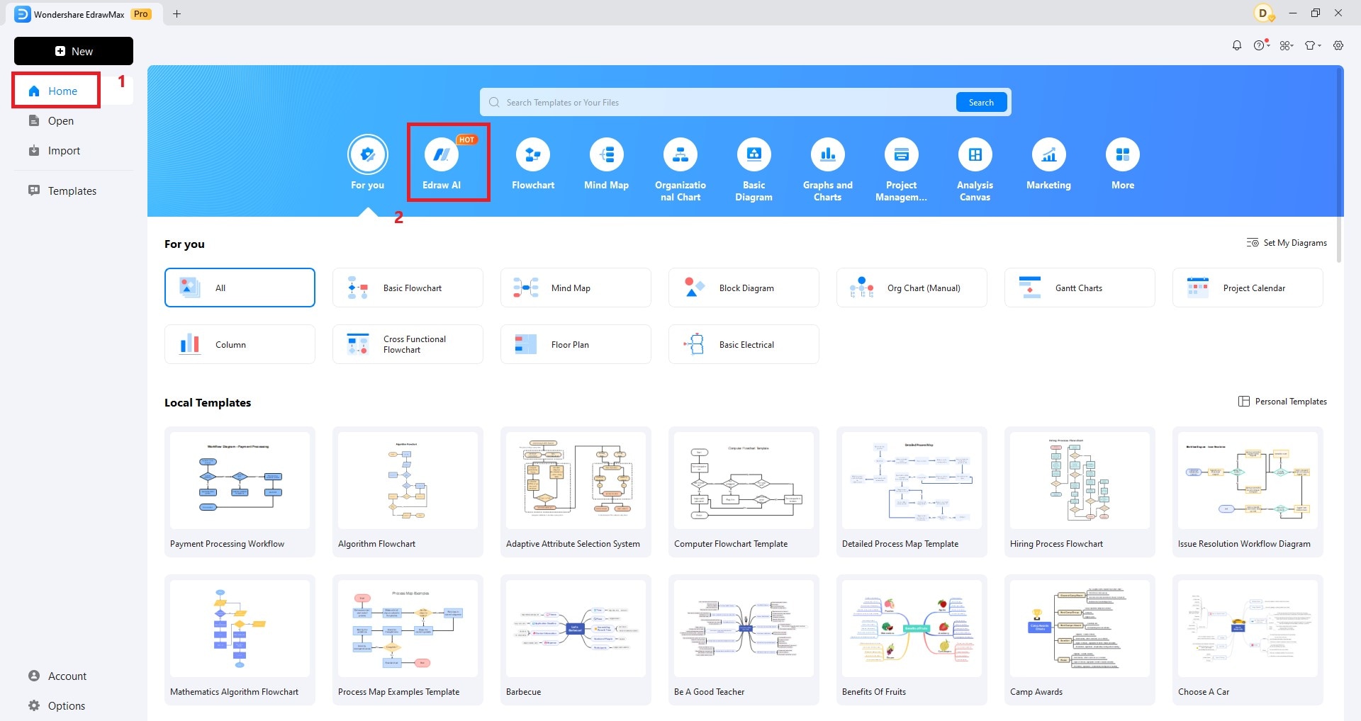 popular edraw ai features