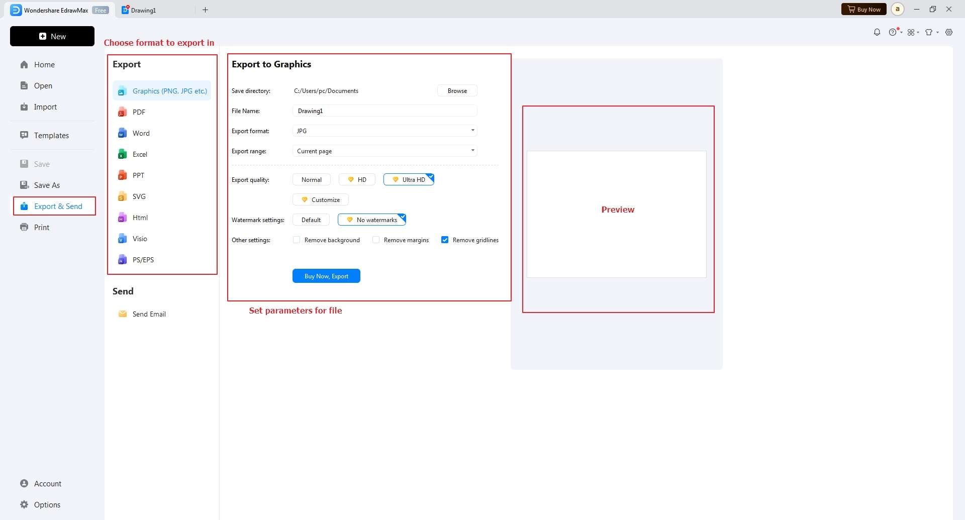 Document Export