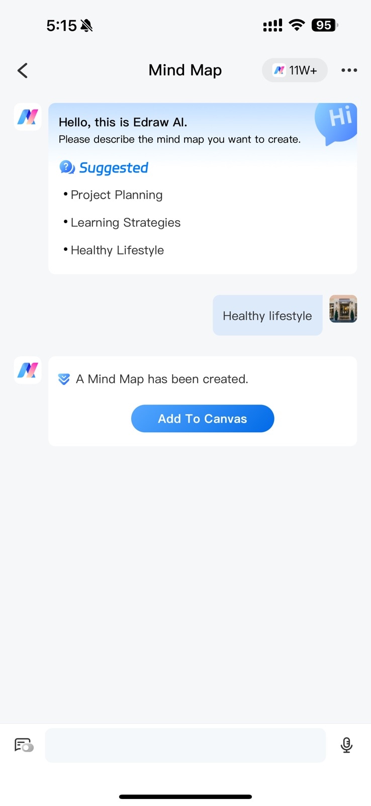 edrawai add to canvas