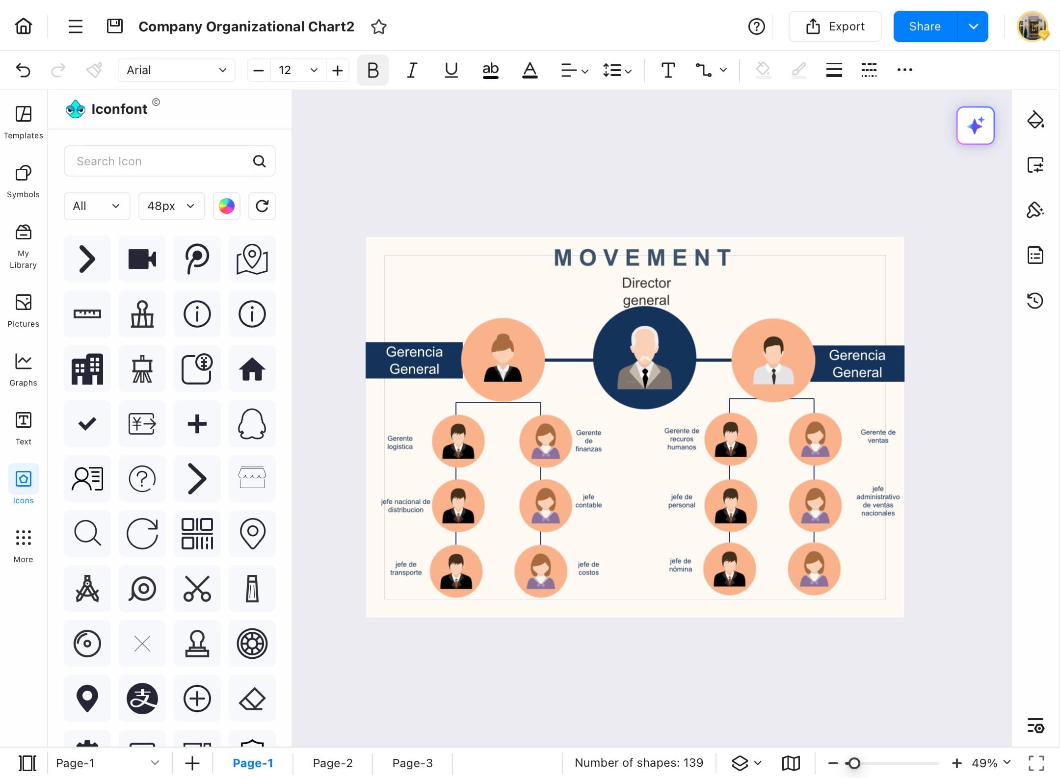 edrawmax canvas options