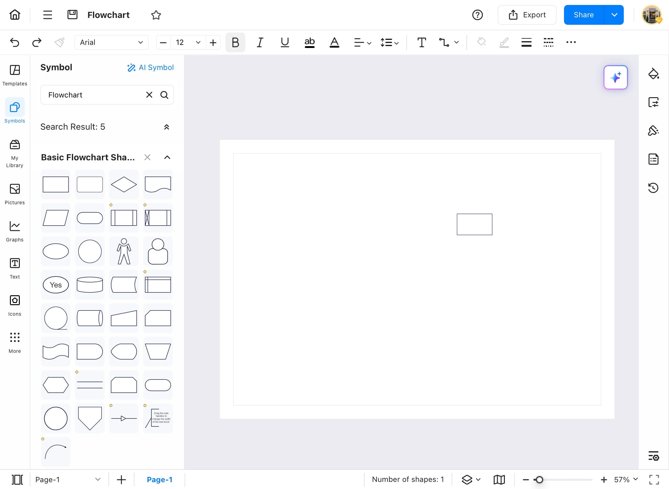 edrawmax drag and drop feature
