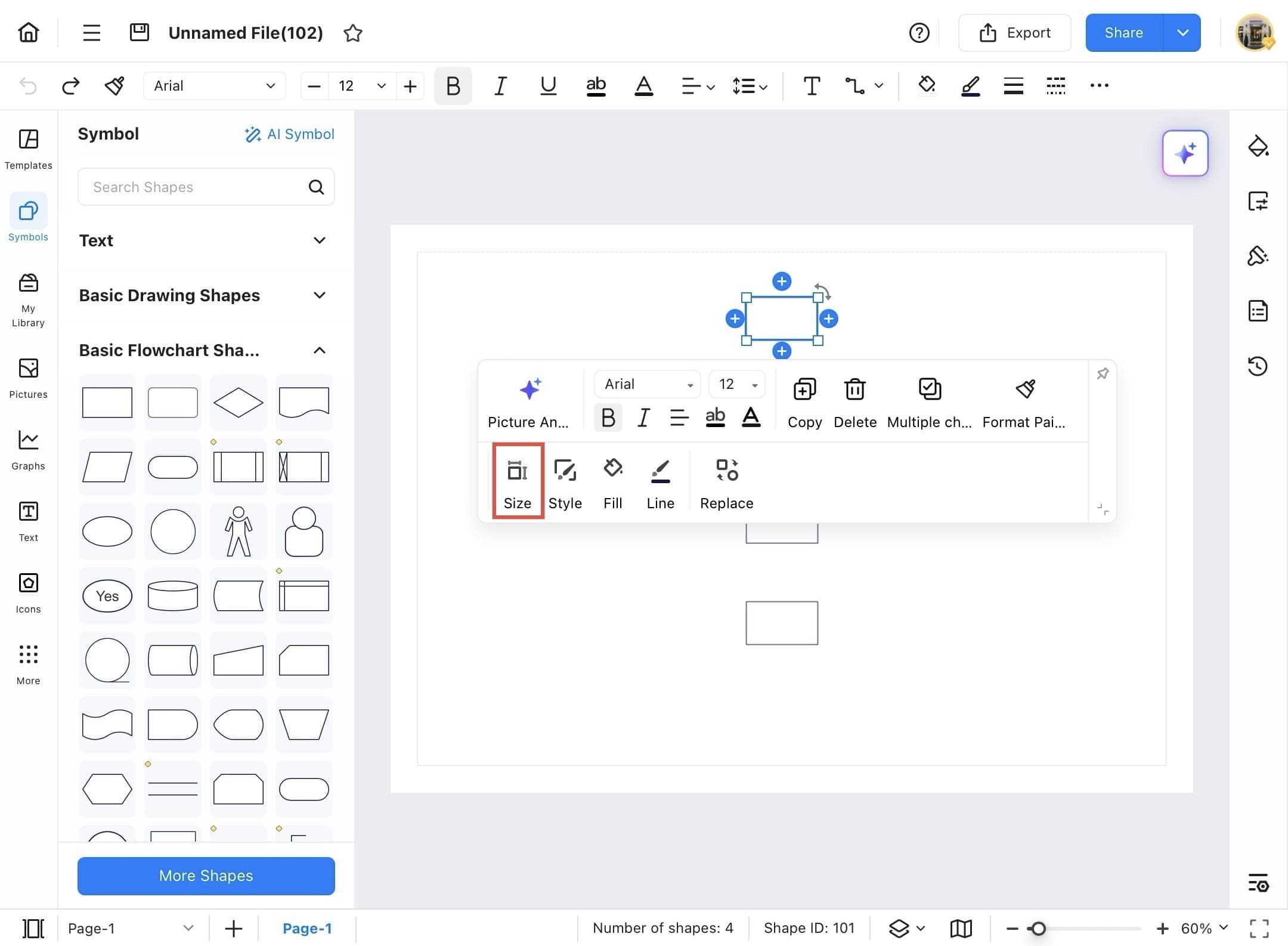 edramwax size option