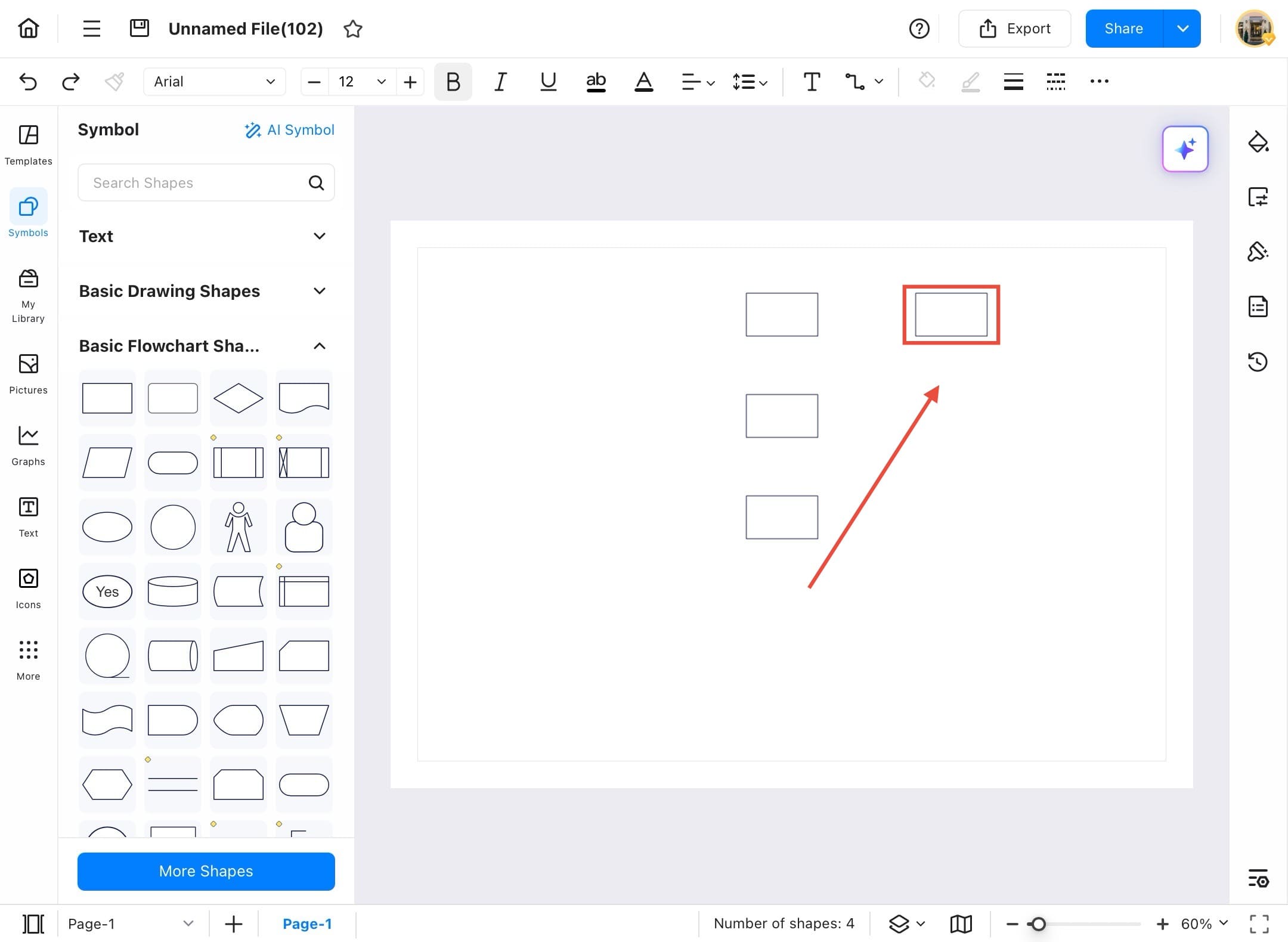 edrawmax canvas options