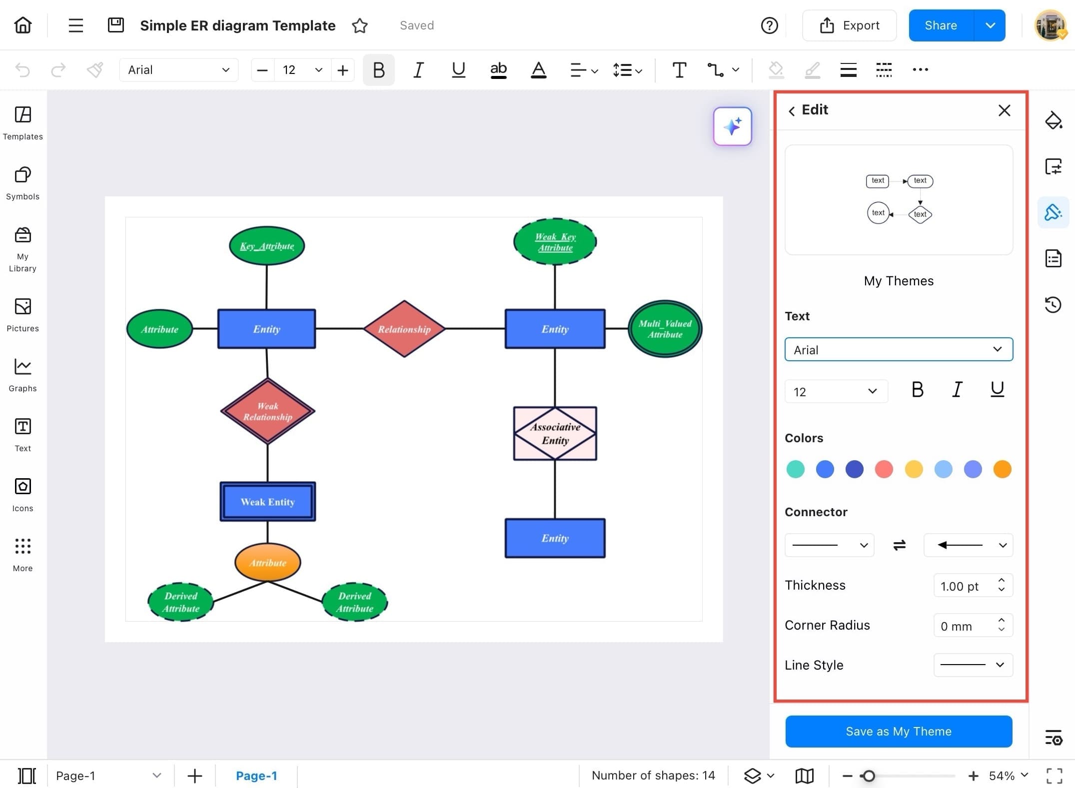 edrawmax advanced customization options