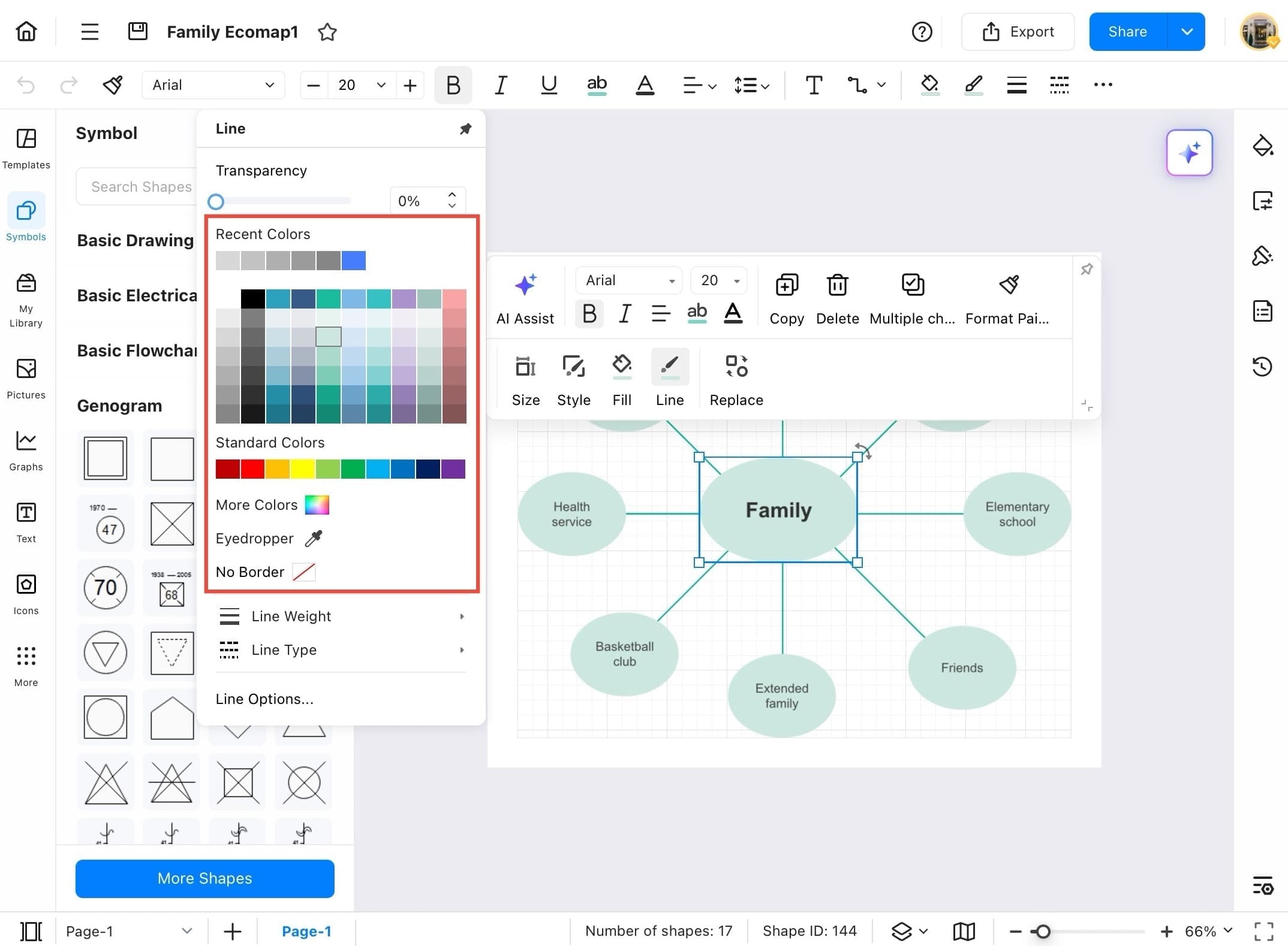 color customization options