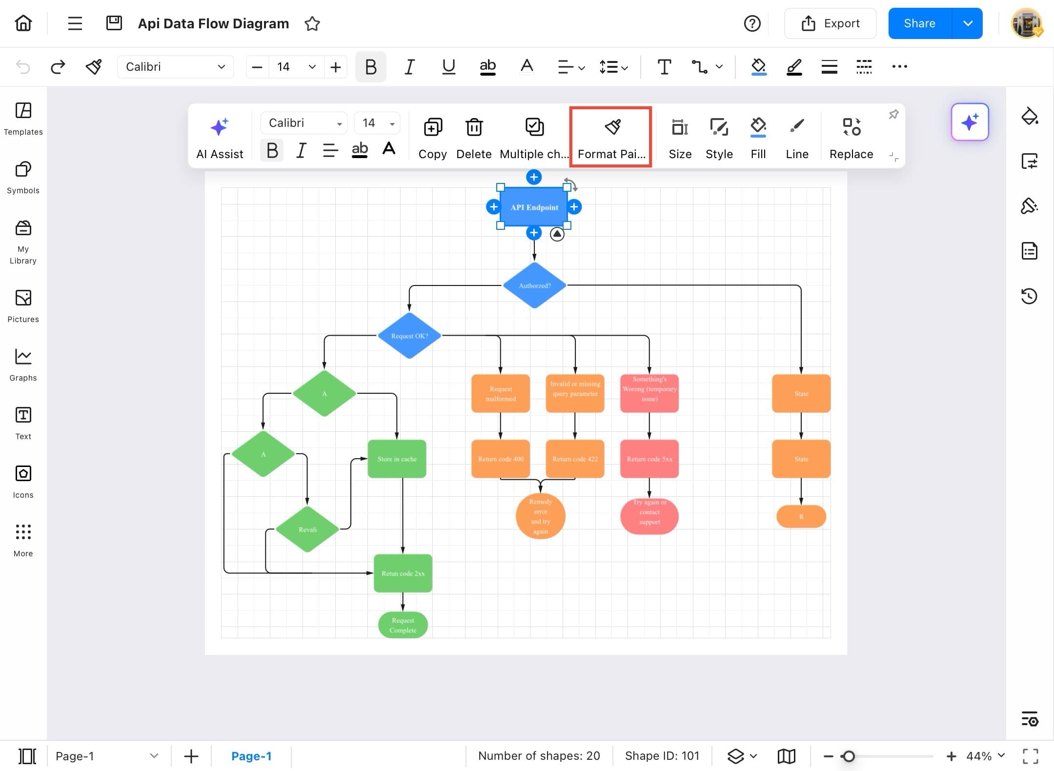 edrawmax format painter