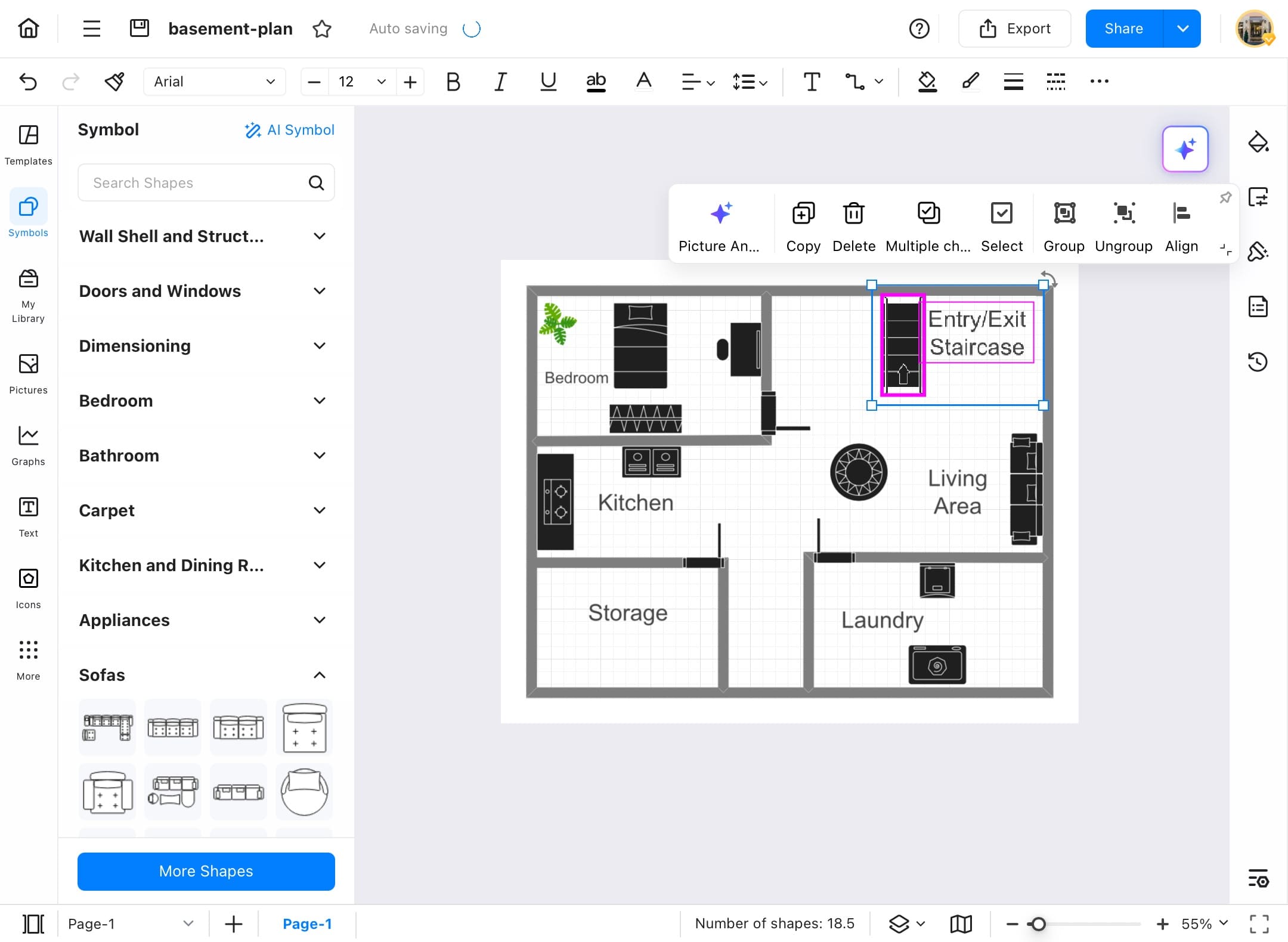 edrawmax precision tool
