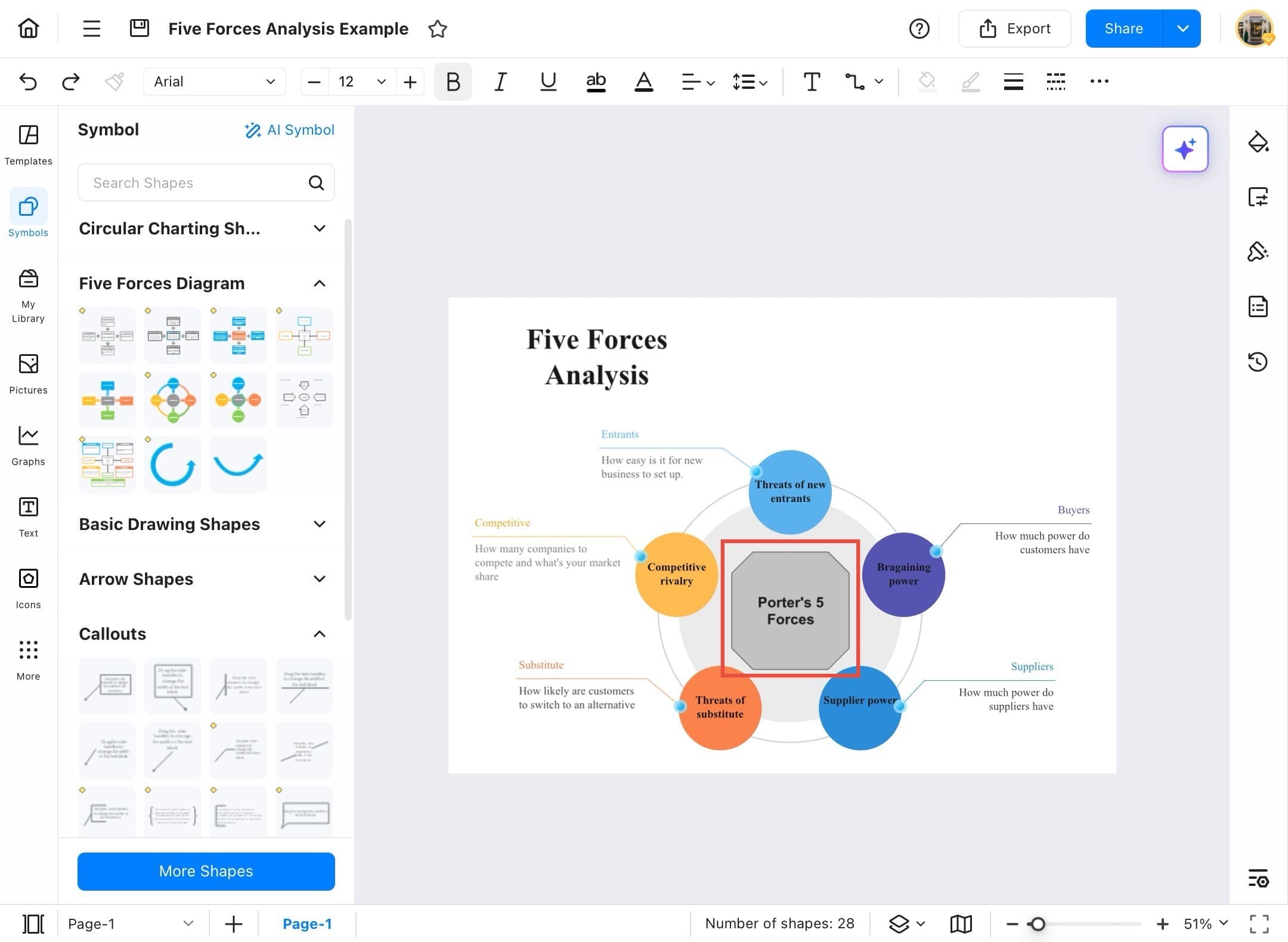 edrawmax shape replaced
