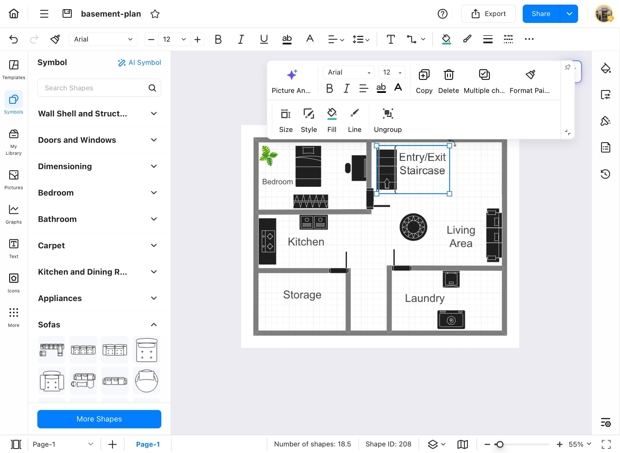 edrawmax precision tool