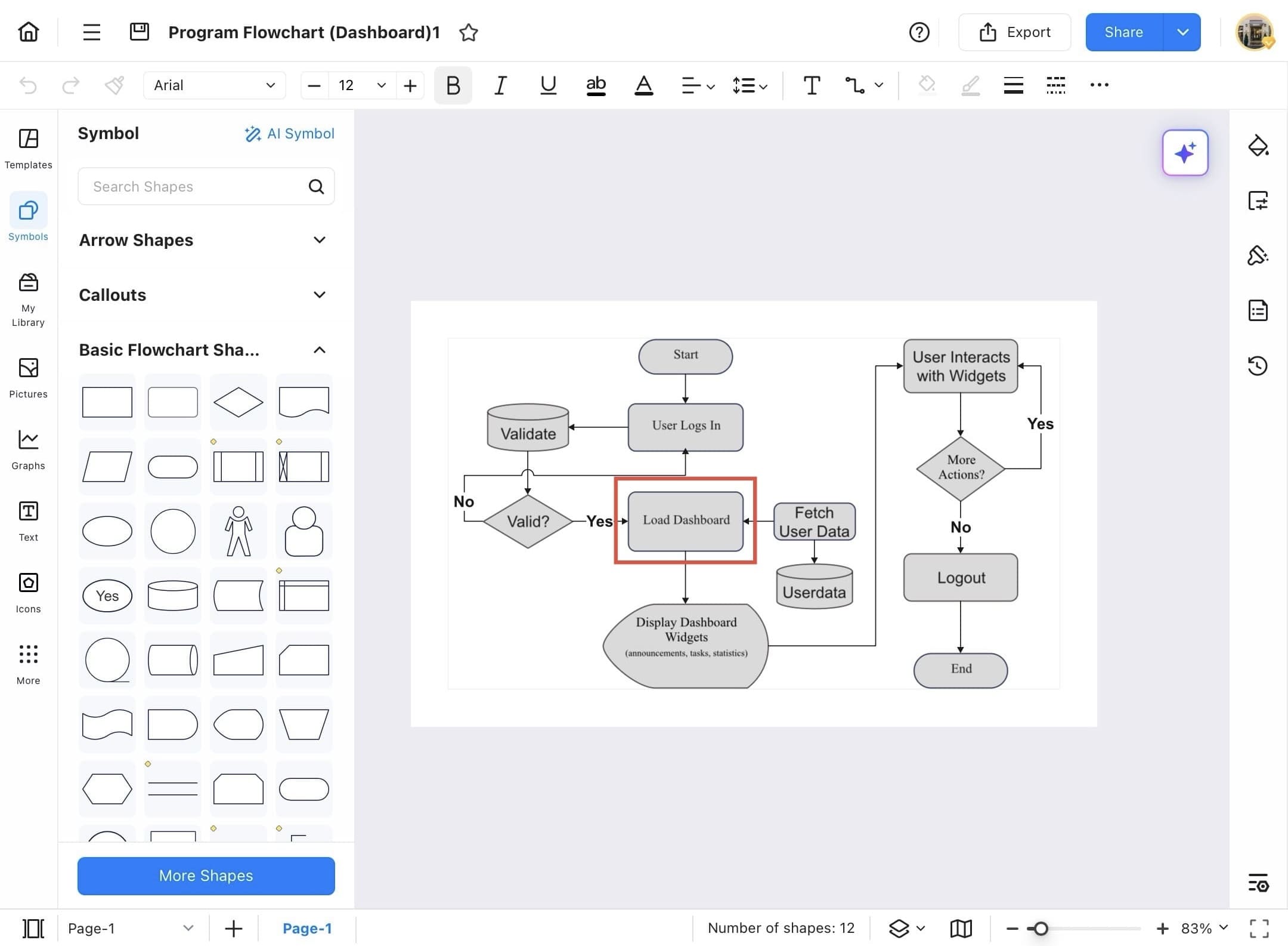 edrawmax canvas options