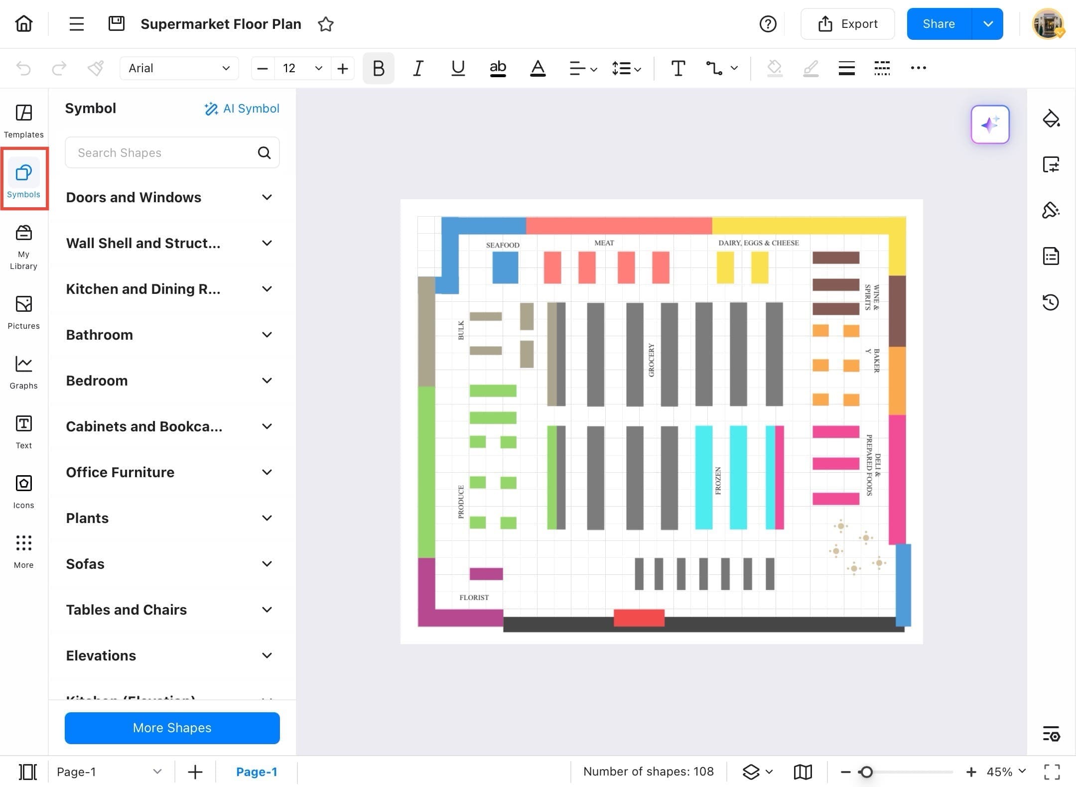 edrawmax symbol library