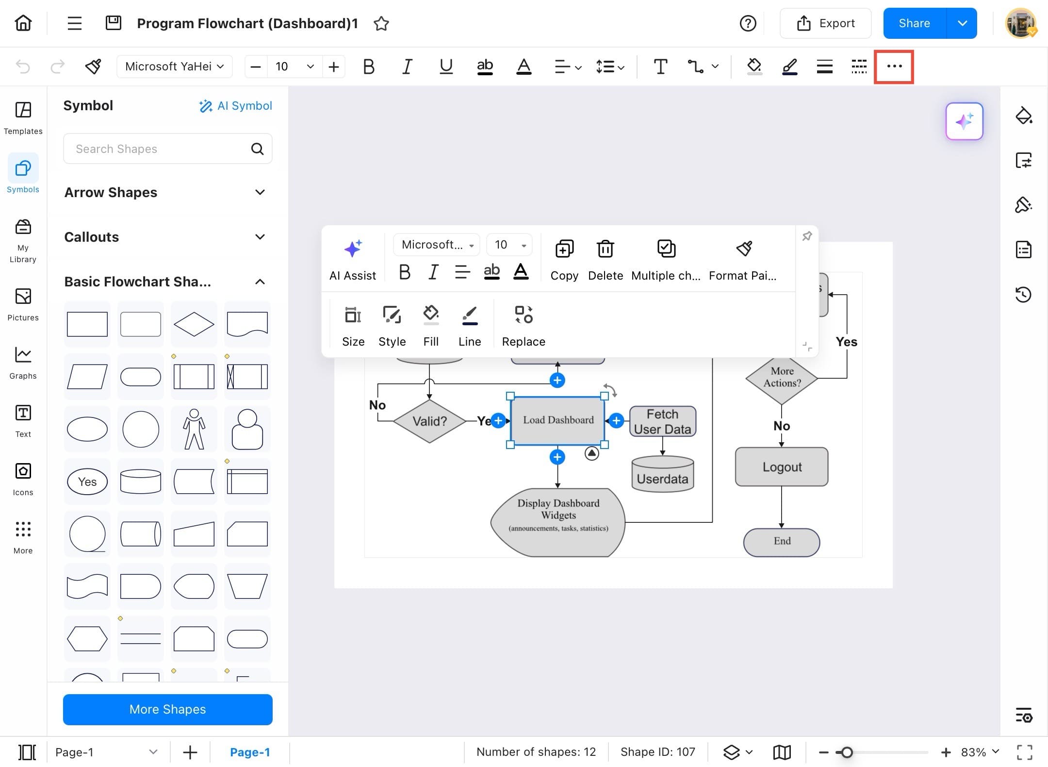 edrawmax precision tool