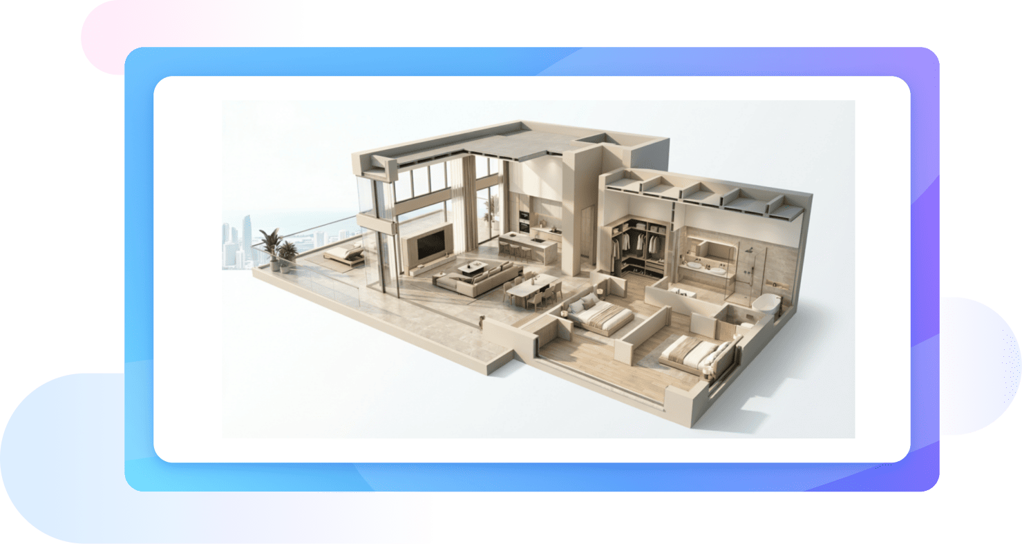 3D Floor Plan banner