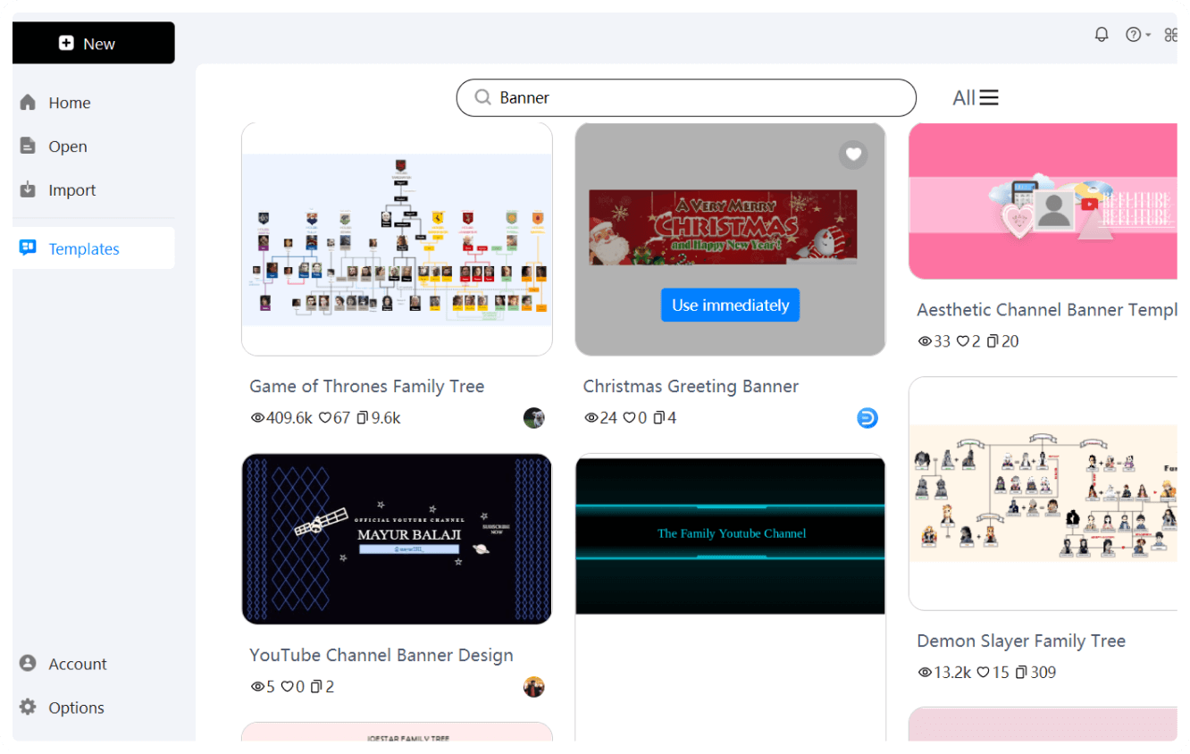 edrawmax registration and template selection