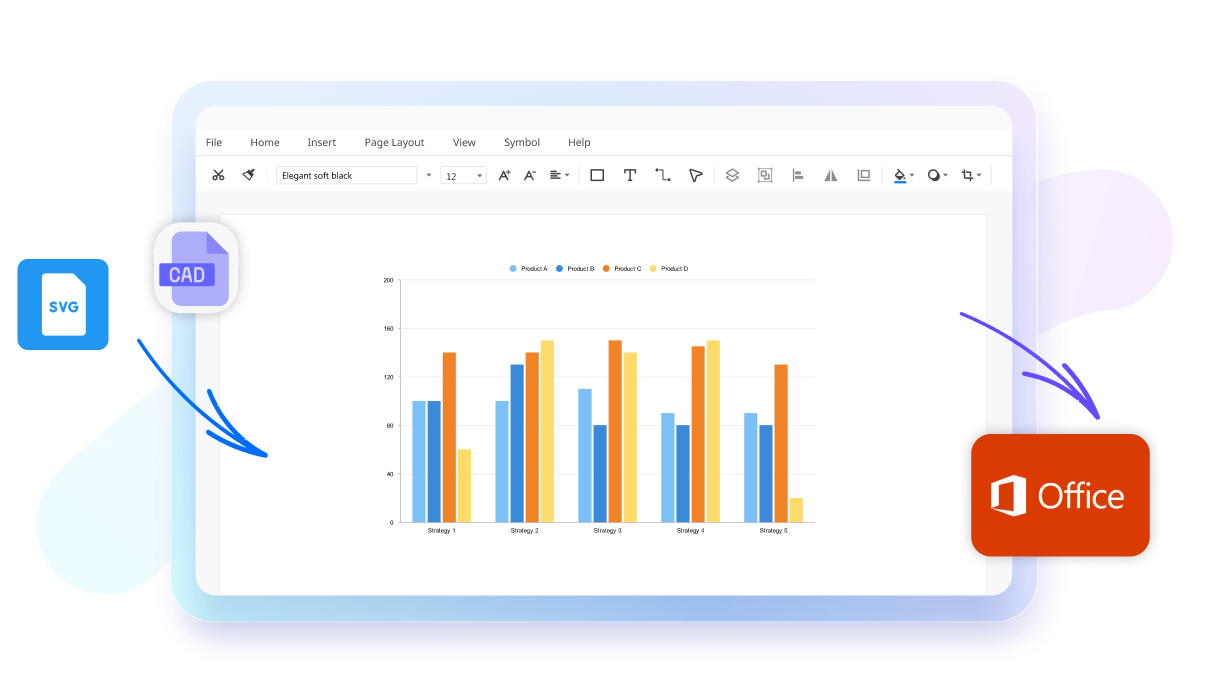 import data files edrawmax