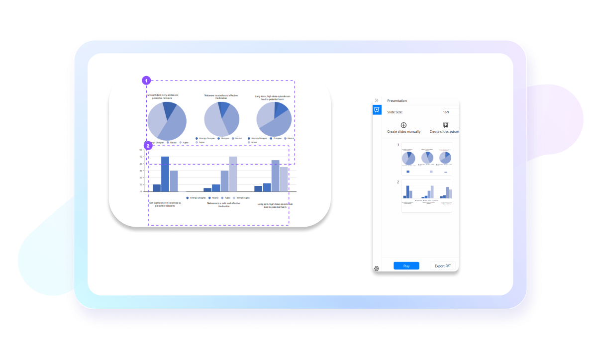 edrawmax presentation mode